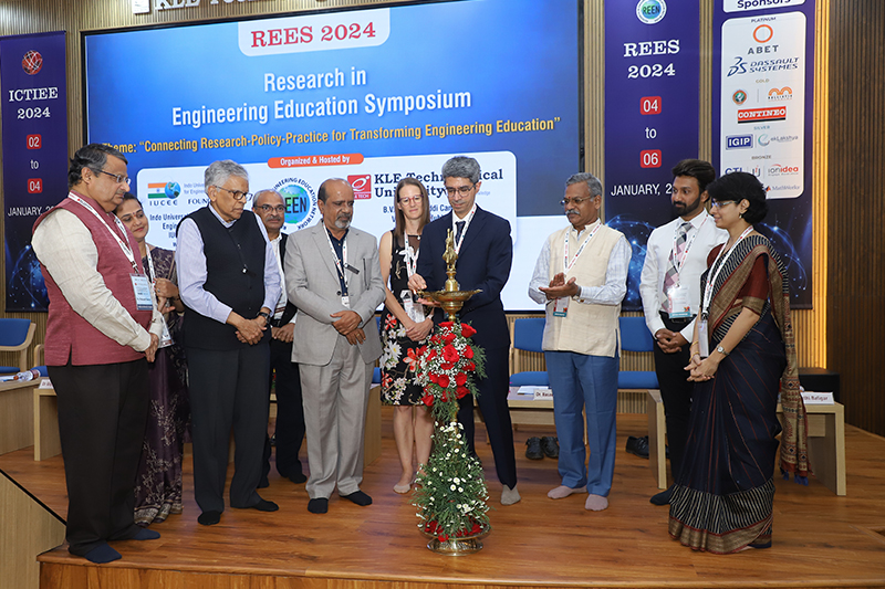 REES-2024 Symposium on Engineering Education Inaugurated at KLE Tech, Hubballi