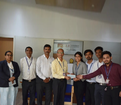 Students receiving funding of Rs.1,00,000/- under MSME